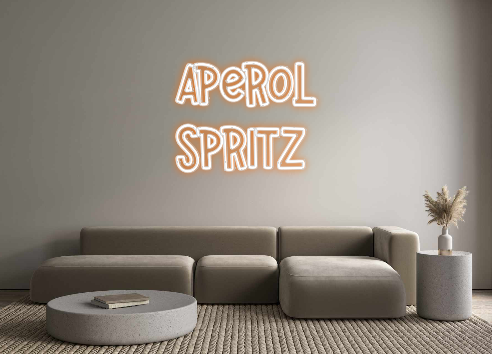 Individuelles Neon: Aperol
Spritz