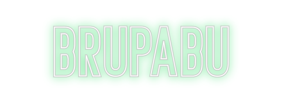 Individuelles Neon: BruPaBu