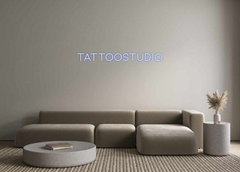 Individuelles Neon: Tattoostudio