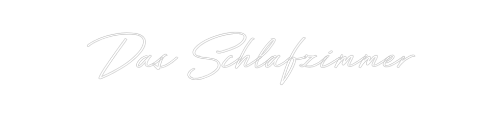 Individuelles Neon: Das Schlafzim...