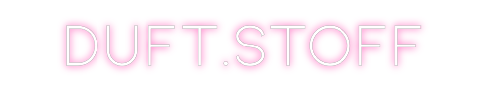Individuelles Neon: duft.stoff