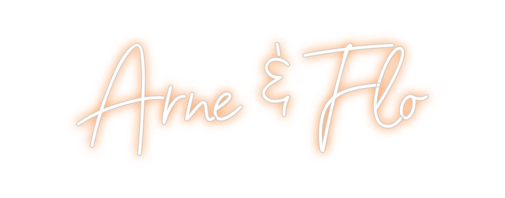 Individuelles Neon: Arne & Flo