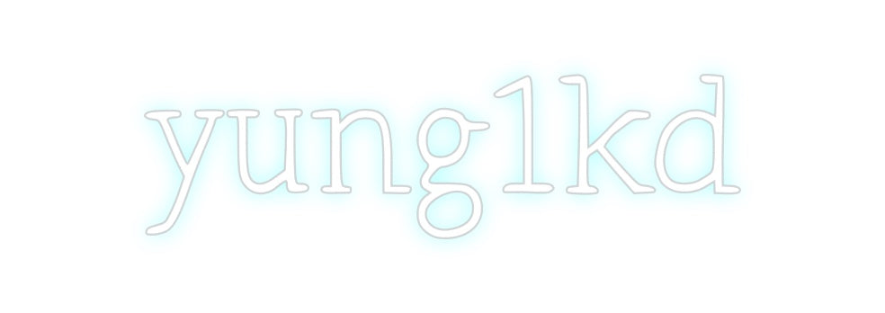 Individuelles Neon: yung1kd