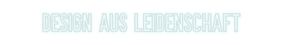 Individuelles Neon: Design aus Le...