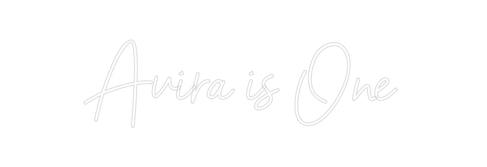 Individuelles Neon: Avira is One