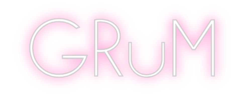Individuelles Neon: GRuM