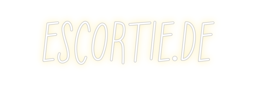 Individuelles Neon: ESCORTIE.DE