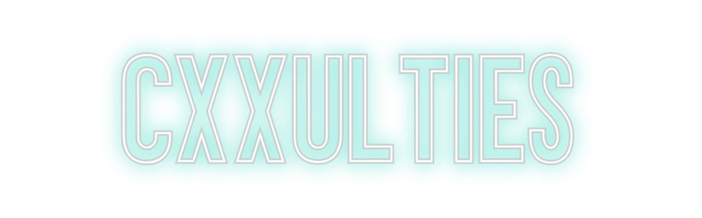 Individuelles Neon: Cxxulties