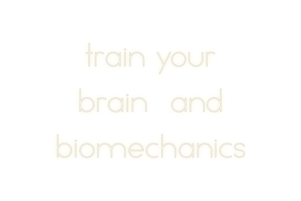 Individuelles Neon: train your
b...