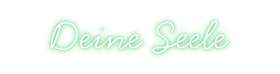 Individuelles Neon: Deine Seele