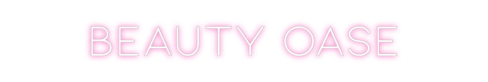 Individuelles Neon: BEAUTY OASE