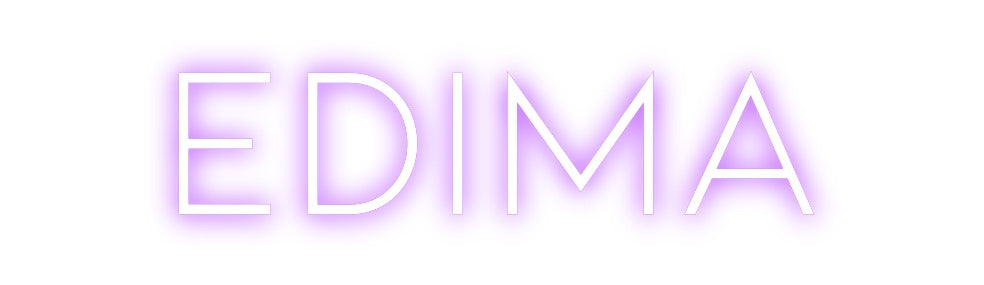 Individuelles Neon: EDIMA