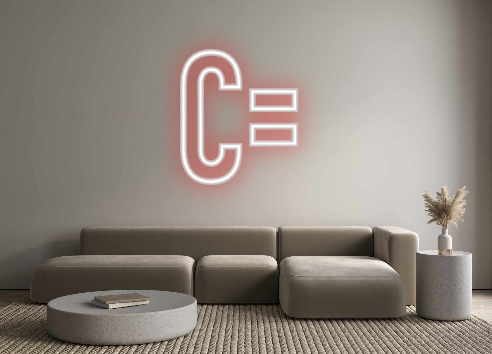 Individuelles Neon: C=