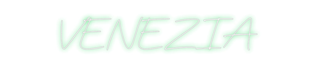 Individuelles Neon: VENEZIA