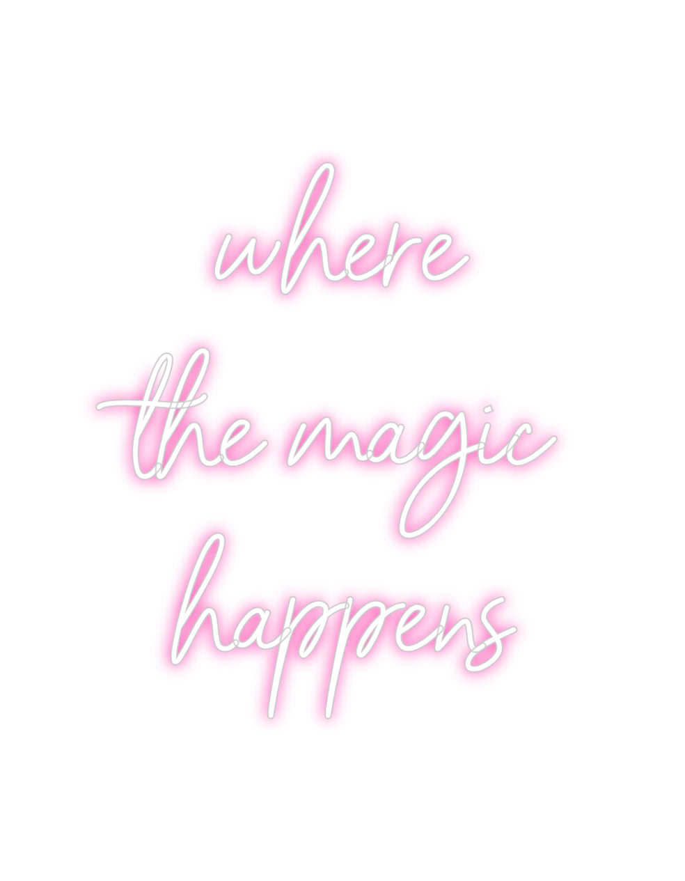 Individuelles Neon: where
the ma...