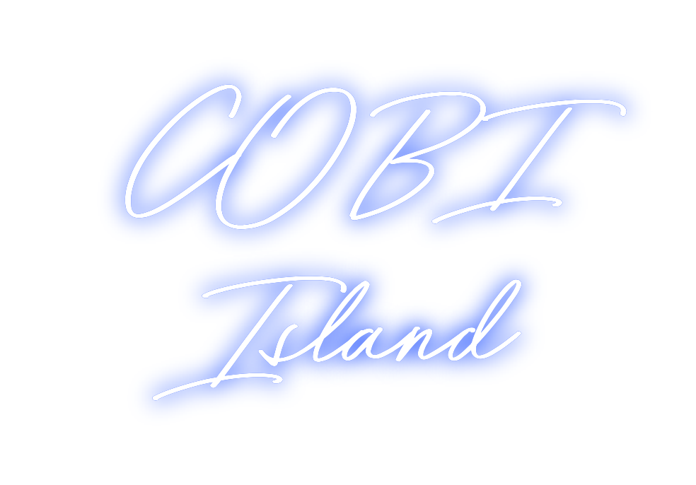 Individuelles Neon: COBI
Island