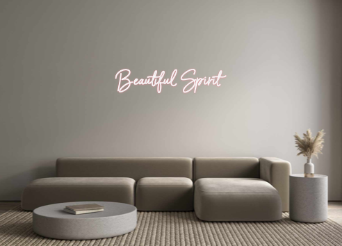Individuelles Neon: Beautiful Spi...