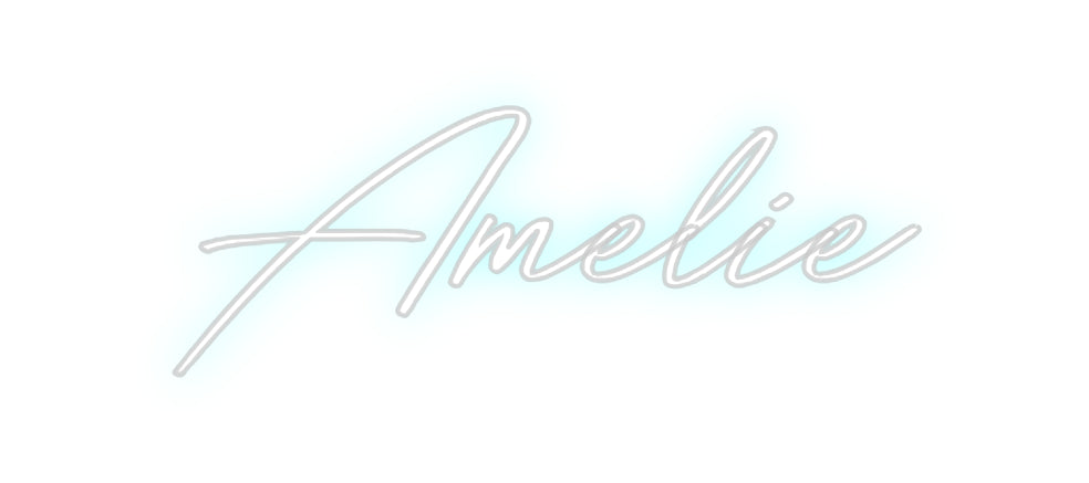 Individuelles Neon: Amelie