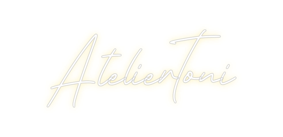 Individuelles Neon: AtelierToni