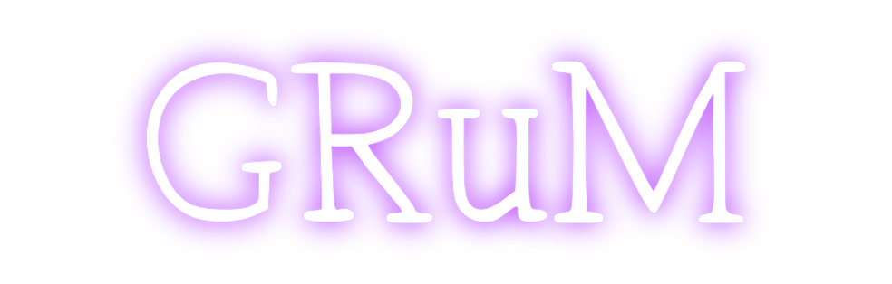 Individuelles Neon: GRuM