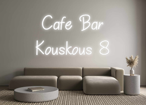 Individuelles Neon: Cafe Bar 
Ko...