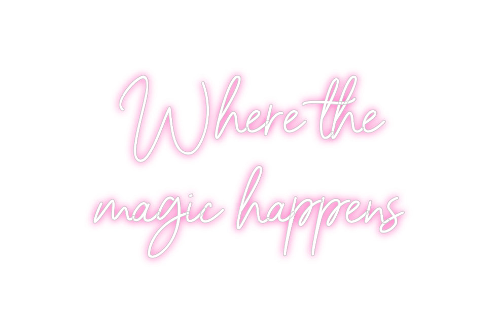Individuelles Neon: Where the 
m...