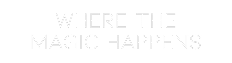 Individuelles Neon: Where the 
m...