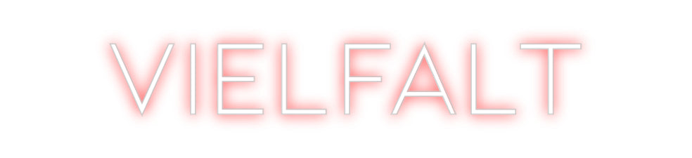 Individuelles Neon: Vielfalt