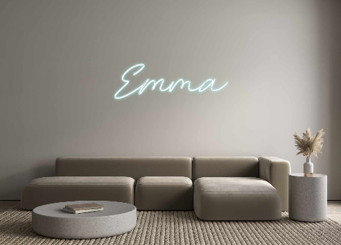 Individuelles Neon: Emma