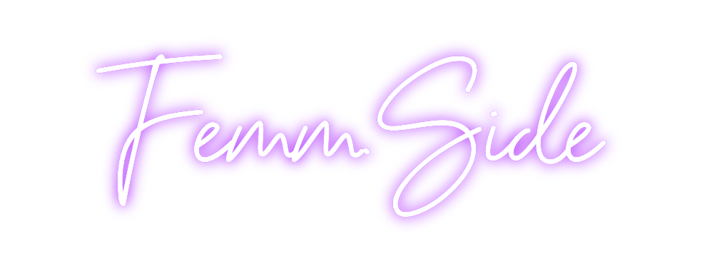 Individuelles Neon: Femm.Side