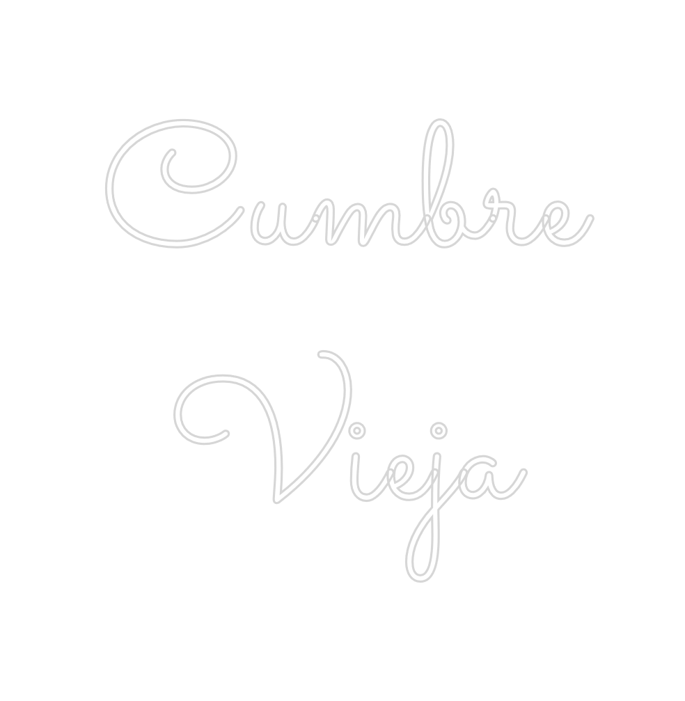 Individuelles Neon: Cumbre 
Vieja