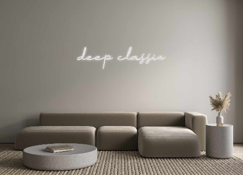 Individuelles Neon: deep classix