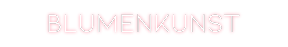 Individuelles Neon: Blumenkunst