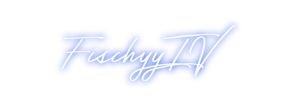 Individuelles Neon: FischyyTV