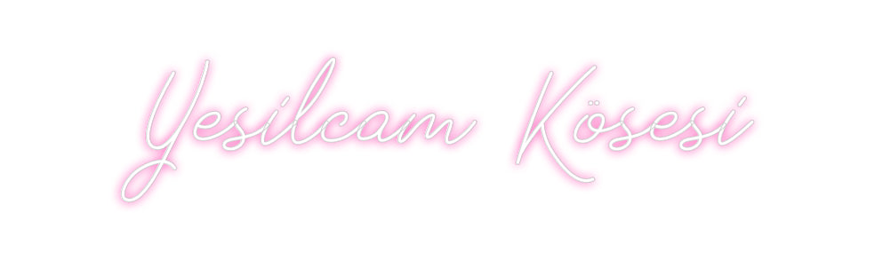 Individuelles Neon: Yesilcam  Kös...