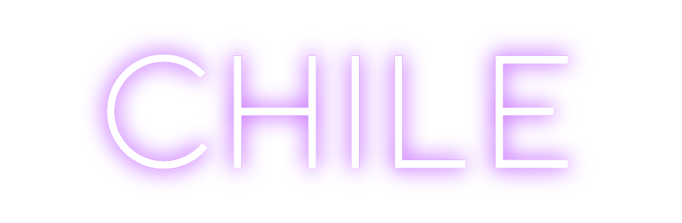 Individuelles Neon: Chile