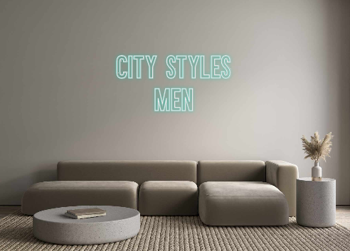 Individuelles Neon: CITY STYLES ...