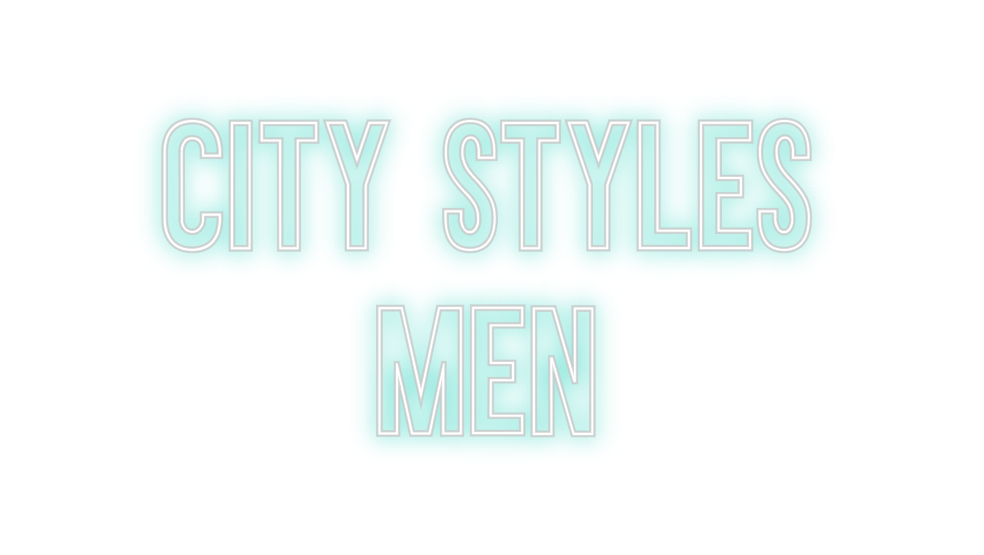 Individuelles Neon: CITY STYLES ...