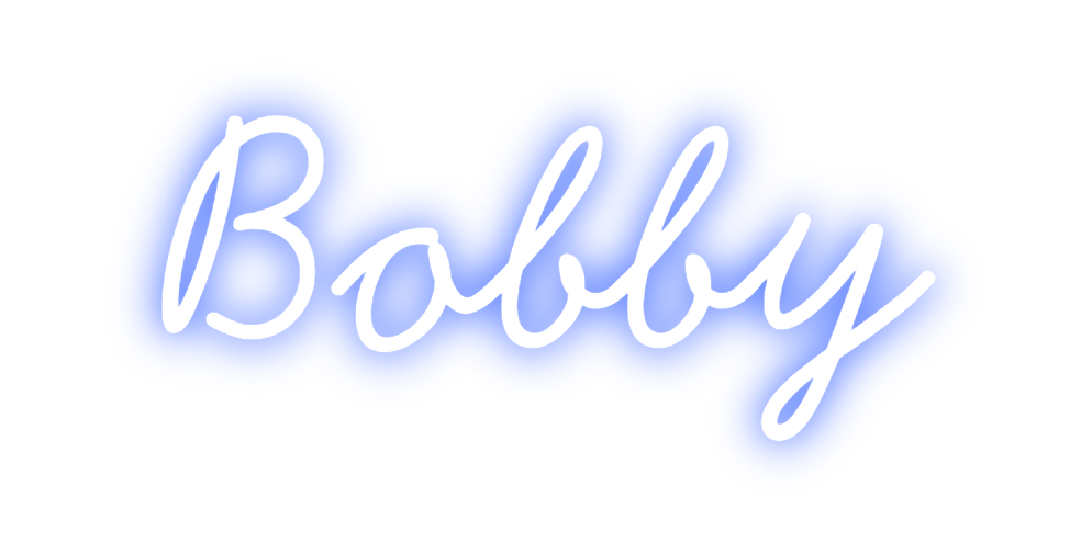 Individuelles Neon: Bobby