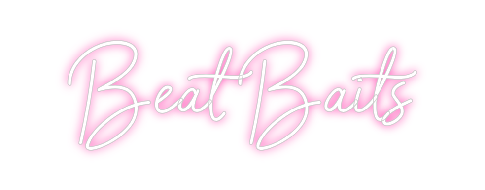 Individuelles Neon: Beat Baits