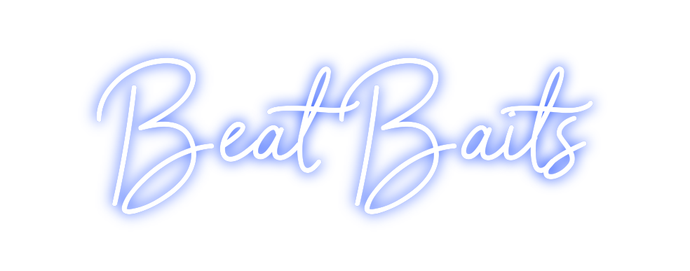 Individuelles Neon: Beat Baits