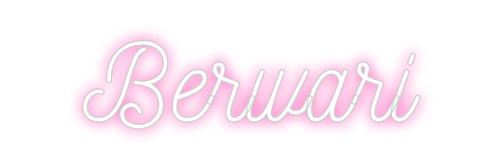 Individuelles Neon: Berwari