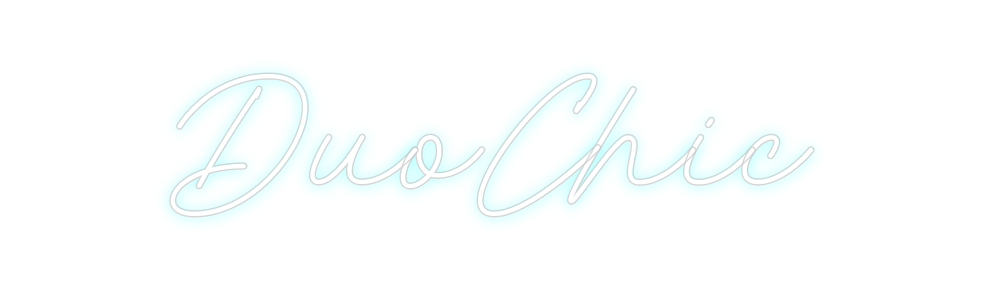 Individuelles Neon: DuoChic