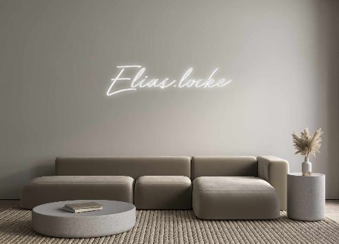 Individuelles Neon: Elias.locke