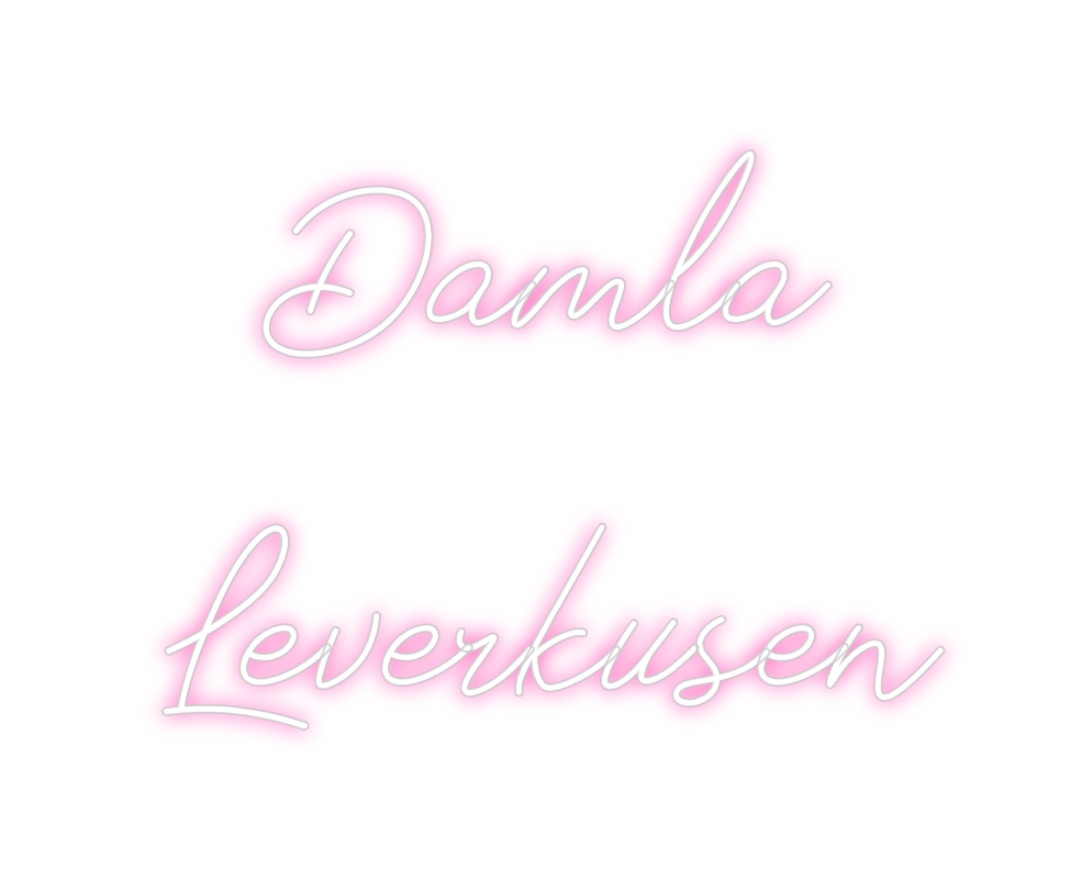 Individuelles Neon: Damla
Leverk...