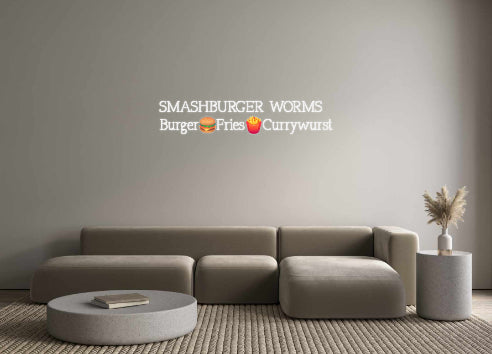 Individuelles Neon: SMASHBURGER W...