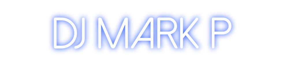 Individuelles Neon: DJ Mark P