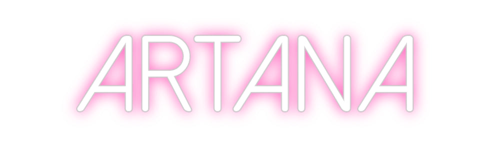 Individuelles Neon: Artana