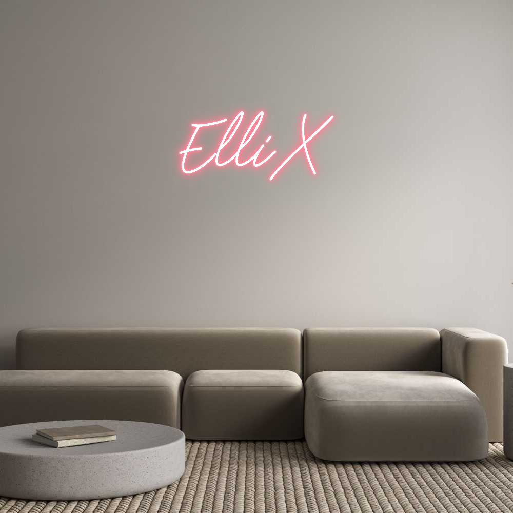 Individuelles Neon: ElliX