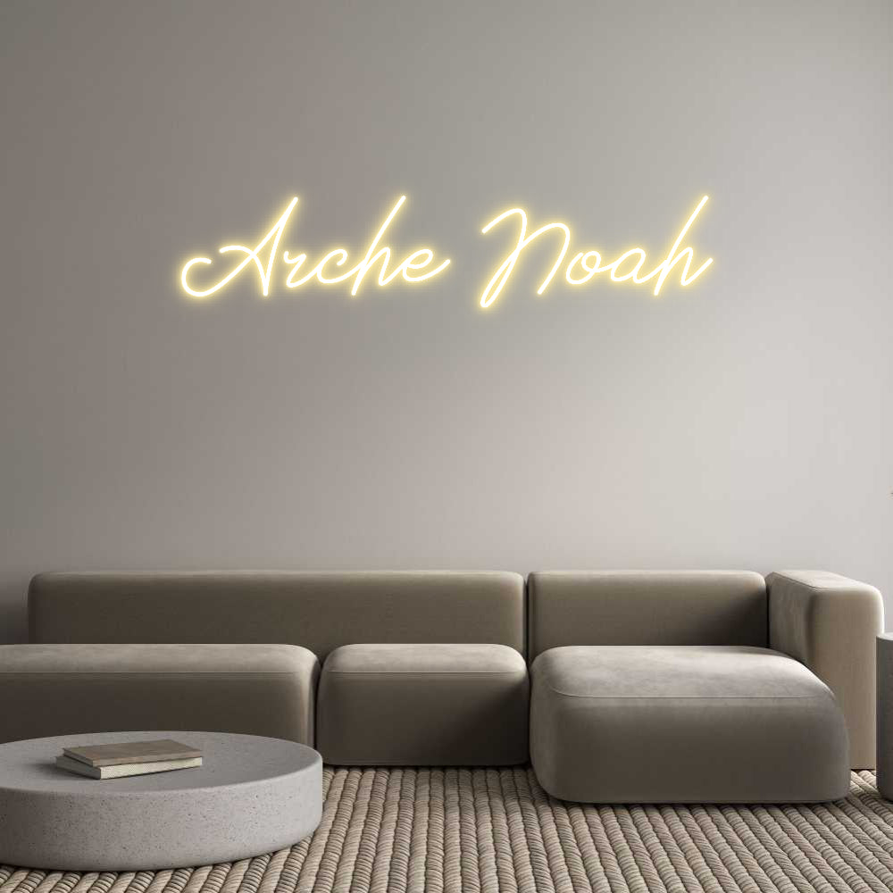 Individuelles Neon: Arche Noah